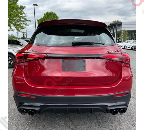 Mercedes GLC X254 43 AMG difuzorius "Chrome"